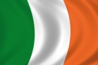 Drapeau Irlande de façade en polyester